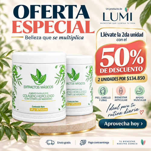 COLAGENO CON CITRATO DE MAGNESIO X 2 Unidades